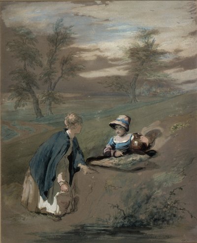 Kentische Bauernmädchen von William Collins
